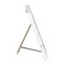 Flash Furniture 10x10 White Wash Wood Frame Letter Board-Gray Felt HGWA-FB10-WHWSH-GG - alternate 4
